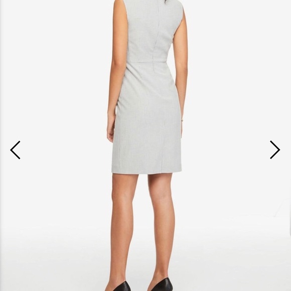 NWOT Ann Taylor Striped Square Neck Dress - Picture 2 of 2